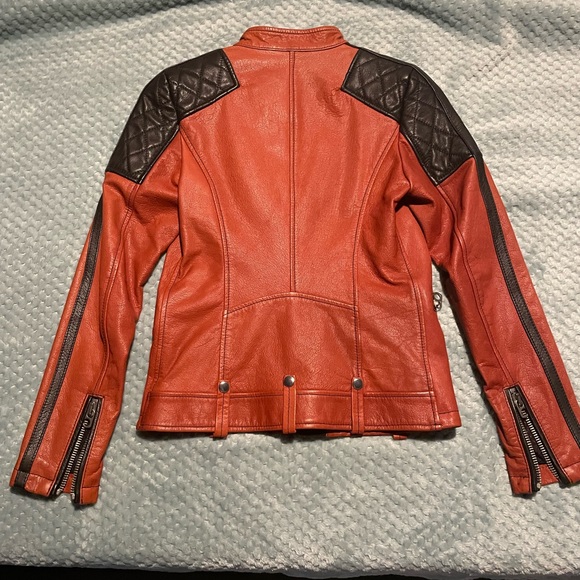 Replay biker leather jacket. NWT - Picture 8 of 12